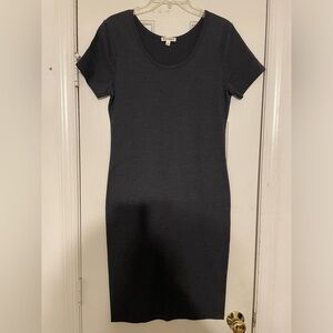 Zenana Premium Dark Charcoal Gray Bodycon Dress